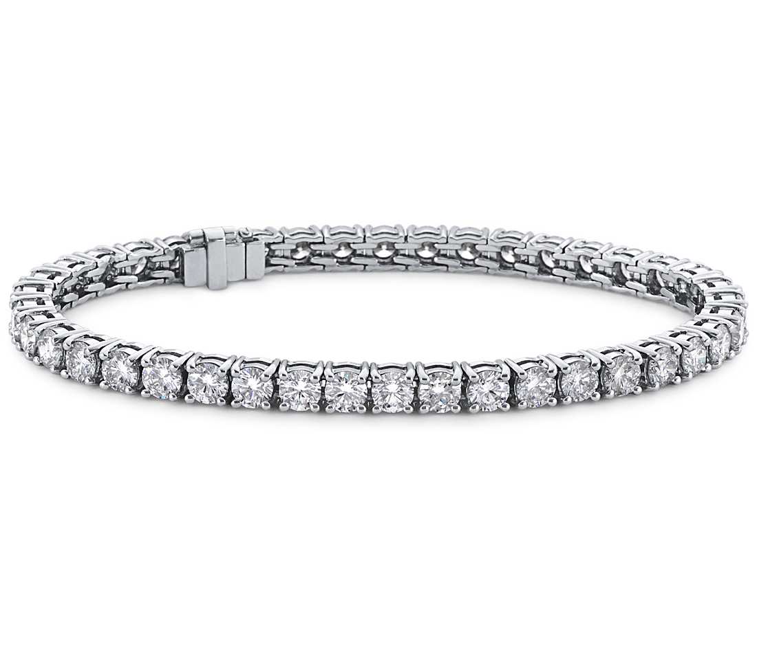 Bratara Tennis cu diamante albe de 7.10 ct