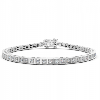 Bratara Tennis cu Diamante de 0.76 ct