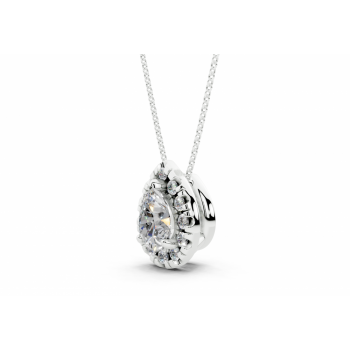 Cercei cu diamante central de 1.15ct si diamante laterale de 1.05ct