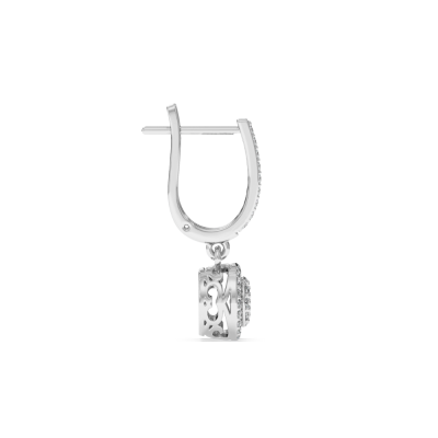 Cercei cu diamante de 0.70 ct