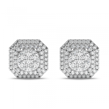 Cercei cu Diamante de 0.80 ct