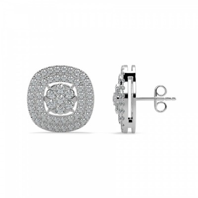 Cercei cu diamante de 1.63 ct