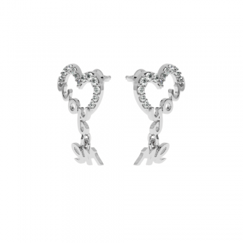 Cercei Lover cu diamante de aproximativ 0.20 ct