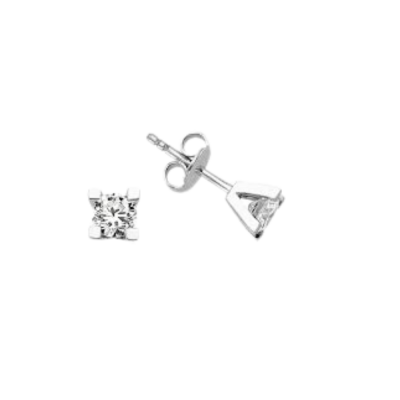 Cercei Solitaire cu Diamante de 0.55 ct