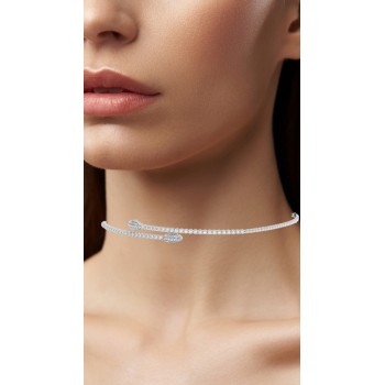 Choker cu Diamante de 3.12ct