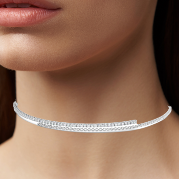 Choker cu Diamante de 3.31ct