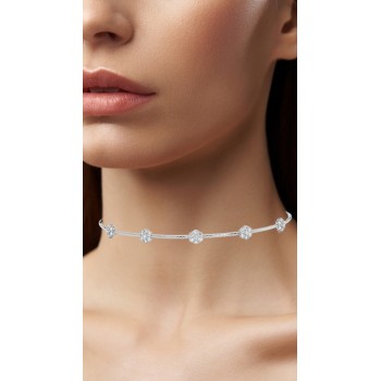 Choker cu Diamante de 3.85ct