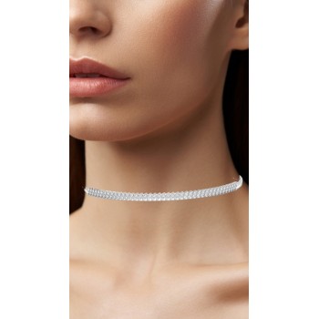 Choker cu Diamante de 4.10ct