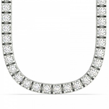 Colier Tennis cu diamante de 20.61ct