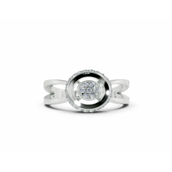 Inel cu diamante de 0.16ct