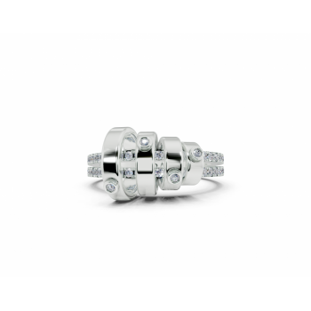 Inel cu diamante de 0.32ct