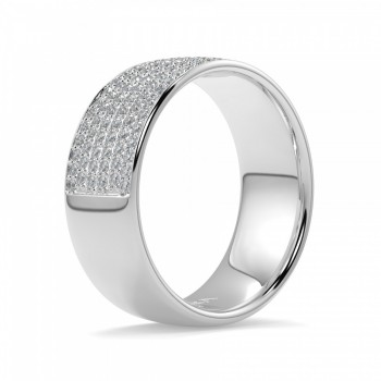 Inel Semi Eternity cu diamante de 0.60ct