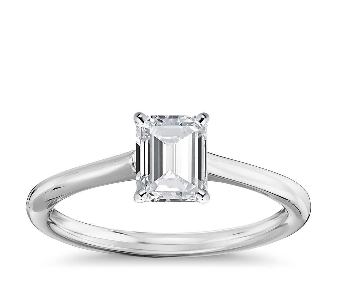 Inel de logodna Solitaire cu diamant de 0.50 ct