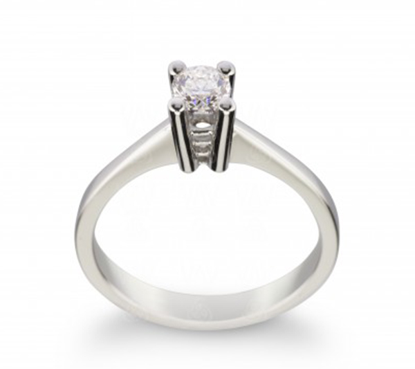 Inel de logodna Solitaire cu Diamant de 0.25 ct