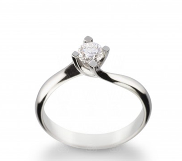 Inel de logodna Solitaire cu Diamant de 0.25 ct