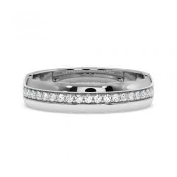 Inel/Verigheta Eternity cu Diamante de 0.19 ct