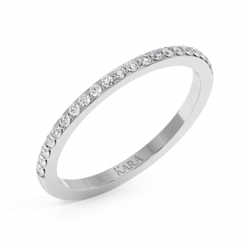 Inel/Verigheta Eternity cu Diamante de 0.21 ct