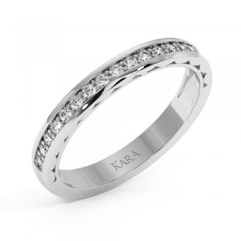 Inel/Verigheta Eternity cu Diamante de 0.30 ct