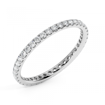 Inel/Verigheta Eternity cu Diamante de 0.60 ct