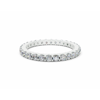 Inel/Verigheta Eternity cu diamante de 0.90ct