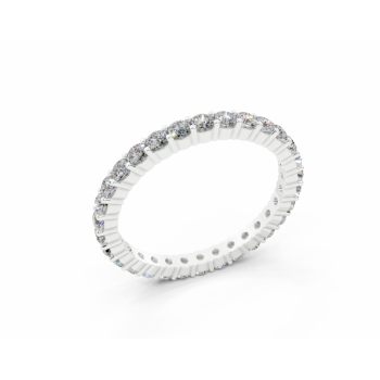 Inel/Verigheta Eternity cu diamante de 0.90ct