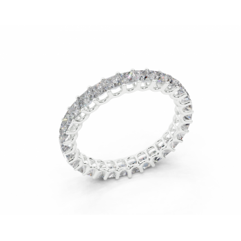 Inel/Verigheta Eternity cu diamante de 2.07ct