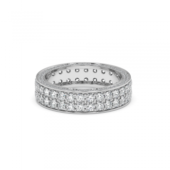 Inel/Verigheta Eternity cu Diamante de 2.20 ct