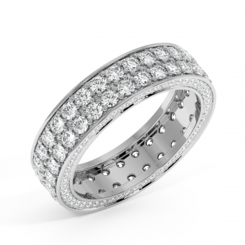 Inel/Verigheta Eternity cu Diamante de 2.20 ct