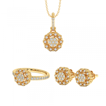 Set cu Bijuterii de 0.85ct