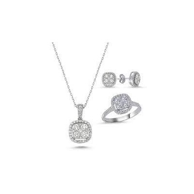 Set de Bijuterii cu Diamante de 1.81 ct