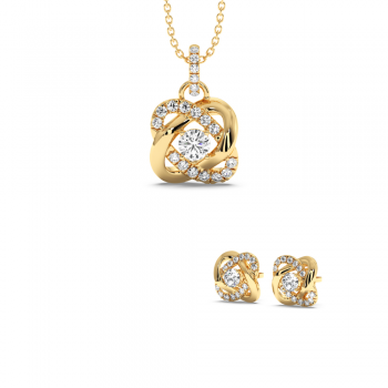 Set de Bijuterii cu Diamante  de 2.05 ct