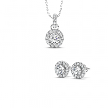 Set de Bijuterii cu Diamante de 2,20 ct