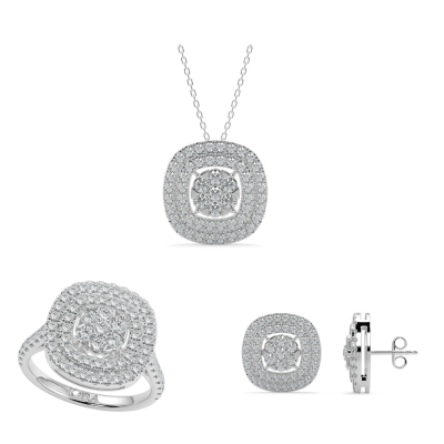 Set de Bijuterii cu Diamante de 3.39 ct