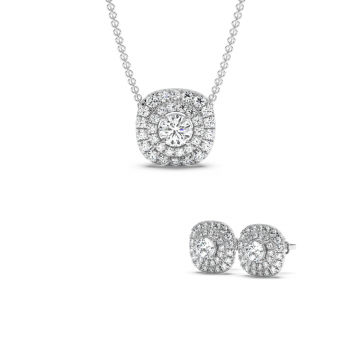 Set de Bijuterii cu Diamante de 3.40 ct